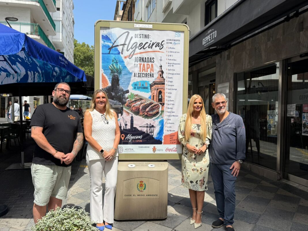 Algeciras reúne 22 bares en la Ruta de la Tapa ‘Destino Algeciras’ del 3 al 5 de septiembre