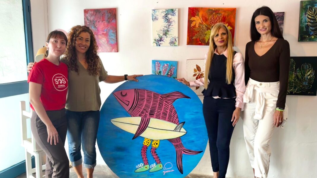 Algeciras acoge la sexta edición de la muestra benéfica Arte por los Animales hasta finales de enero